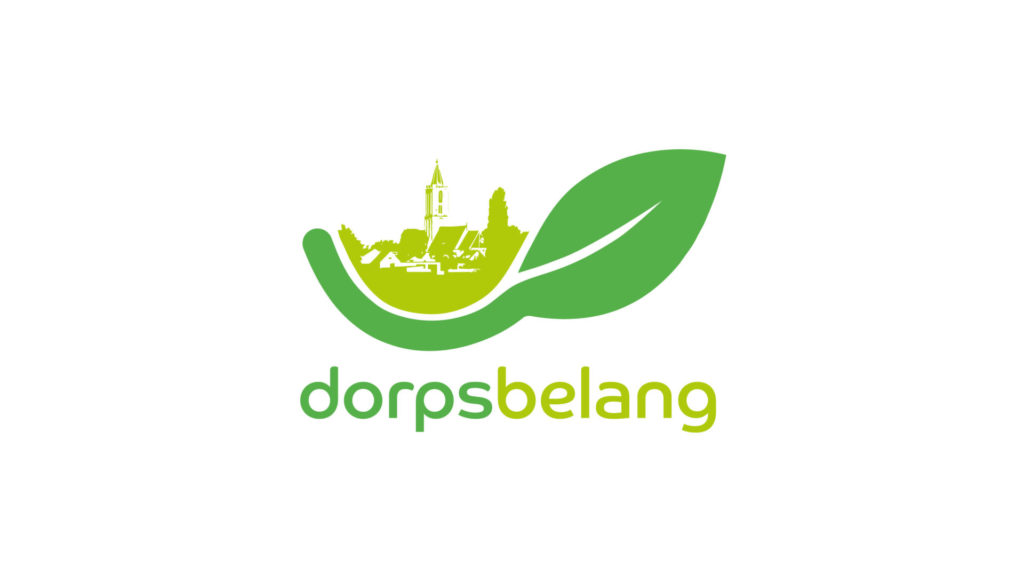 Dorpsbelang logo met naam