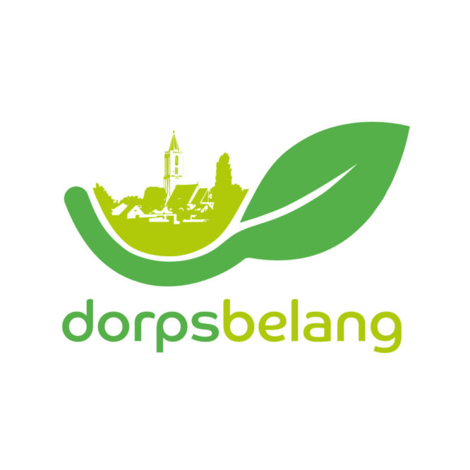 Dorpsbelang logo met naam