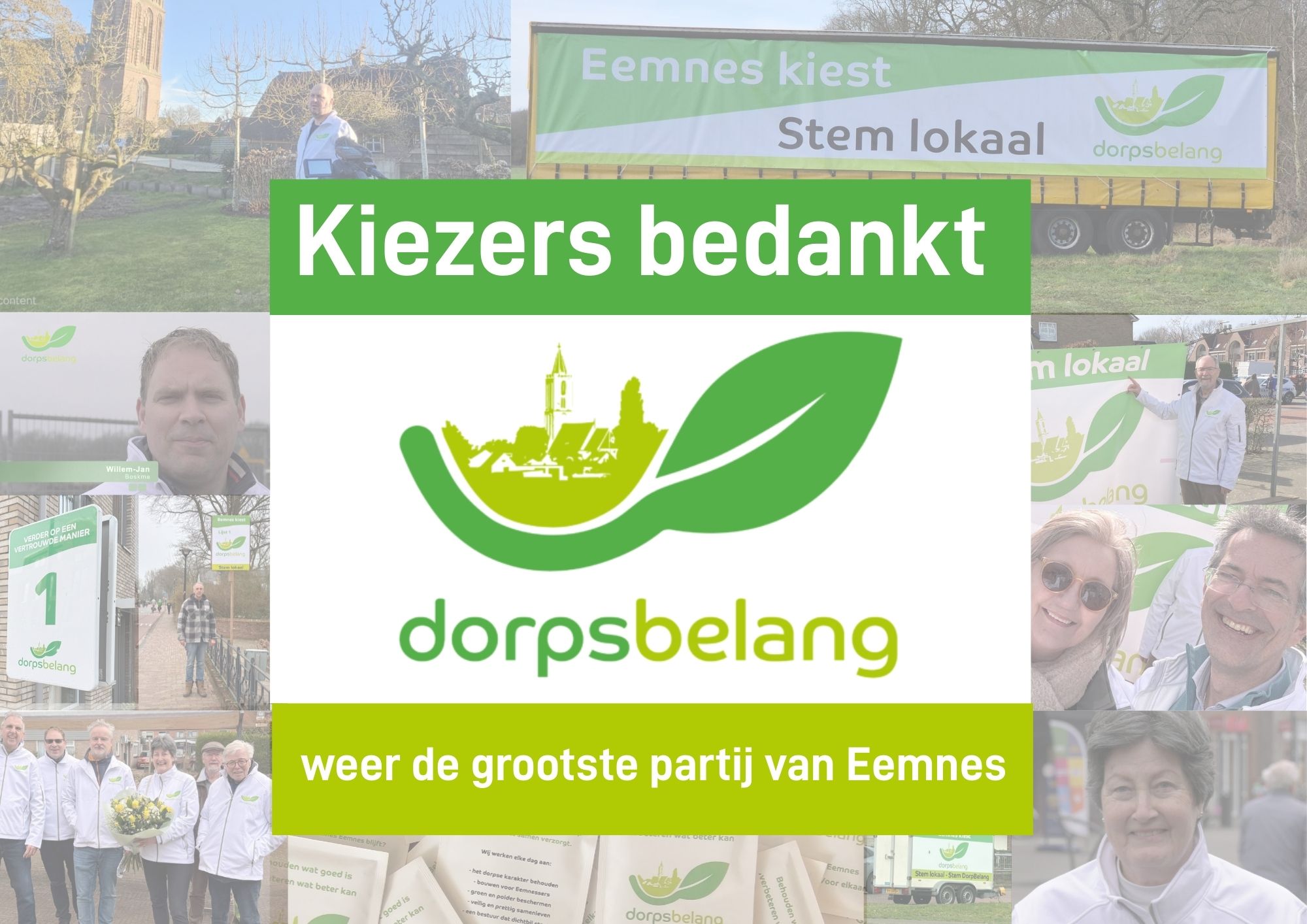 Uitslag gemeenteraadsverkiezing Eemnes